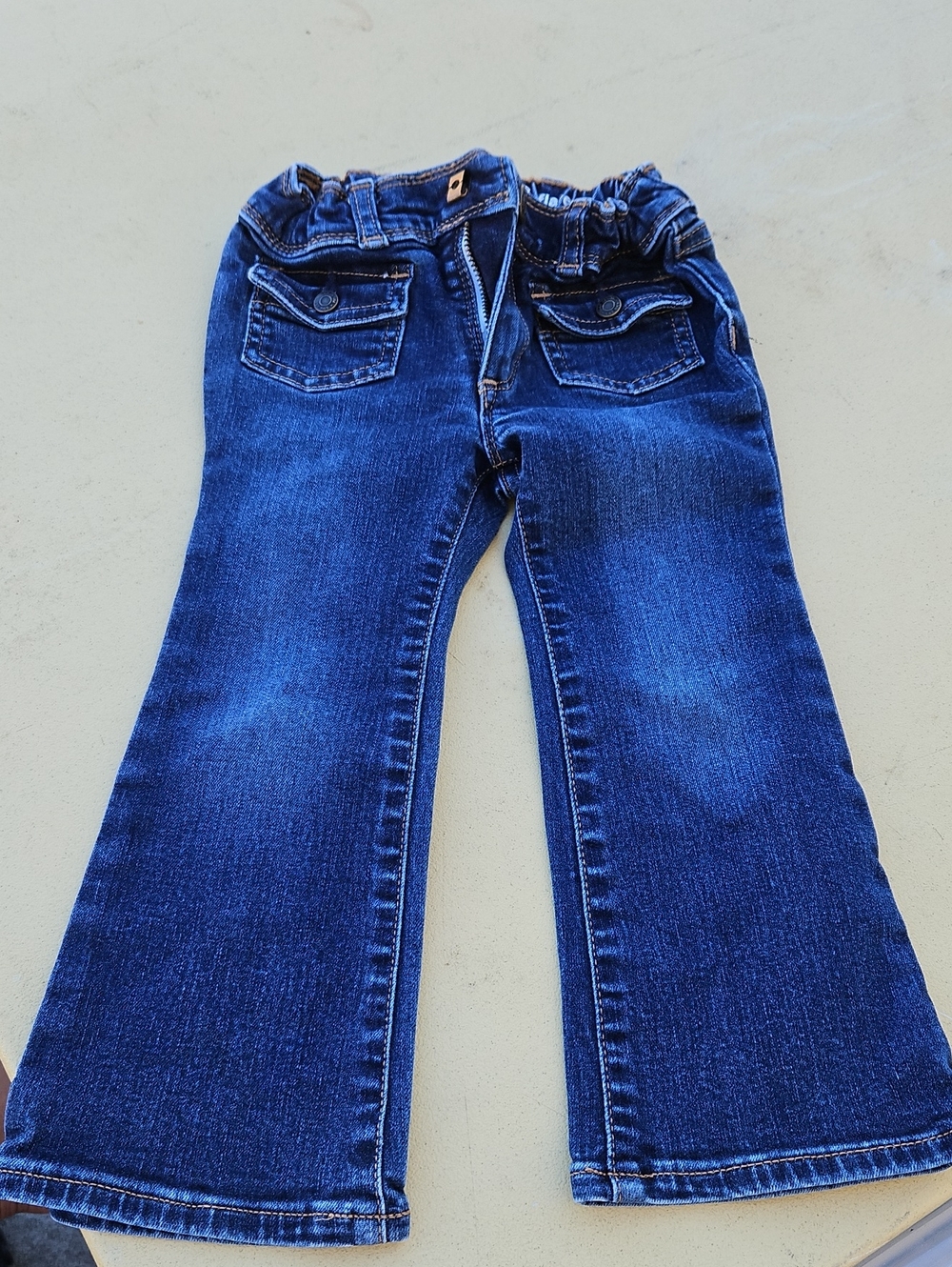 GAP Girls Blue Flared Jeans